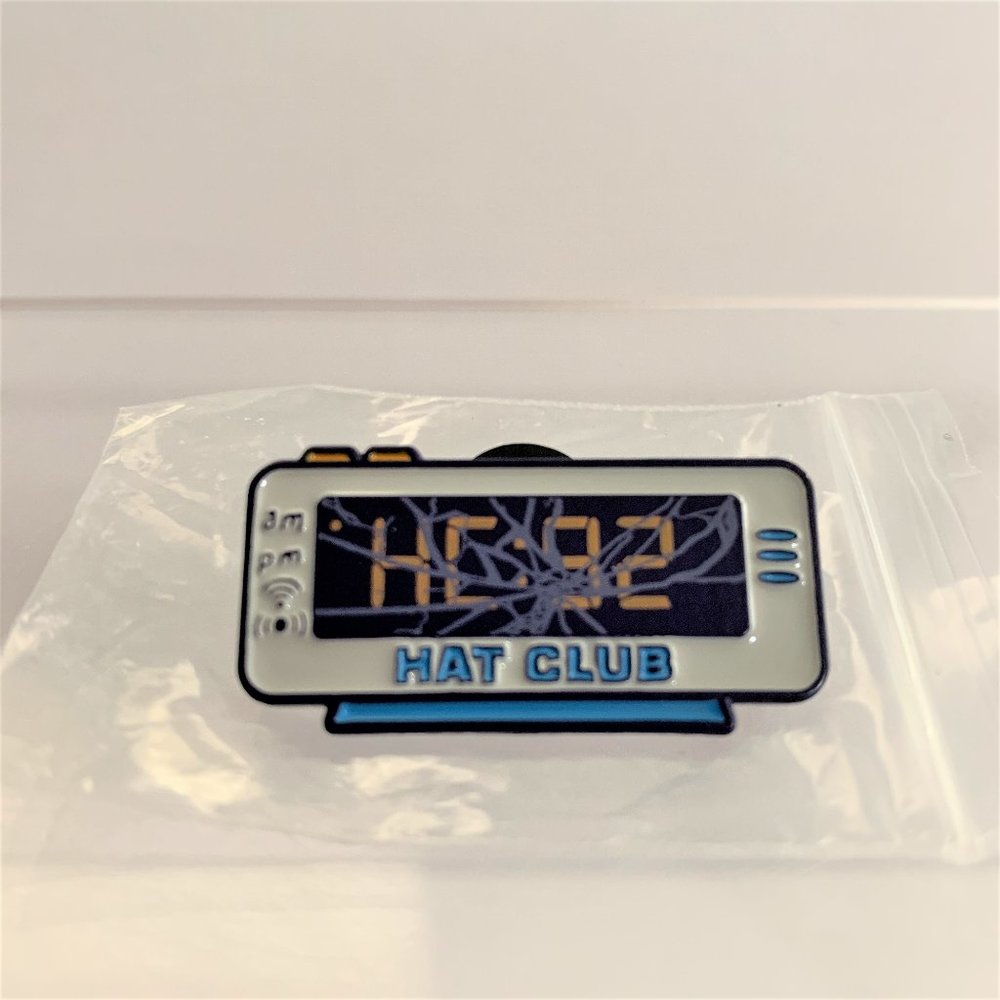 Hat Club Pin Exclusive Exclusive Daybreaker Alarm Clock Rubber Backed